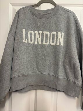 Lou & Grey Gray 'LONDON' Crewneck Sweatshirt